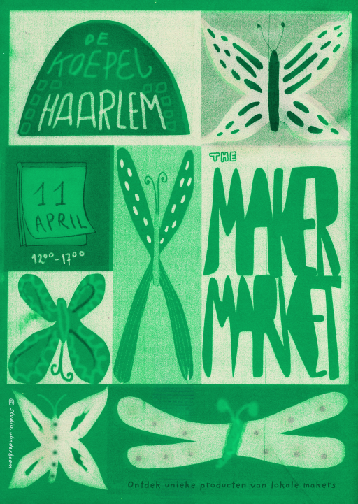 Poster door Studio Vlinderboom